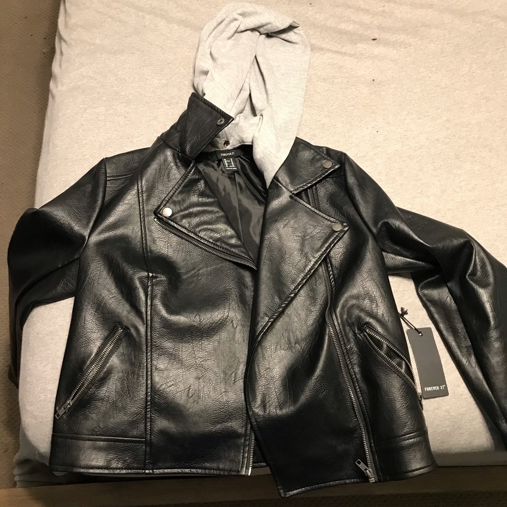 Forever 21 Leather Jacket